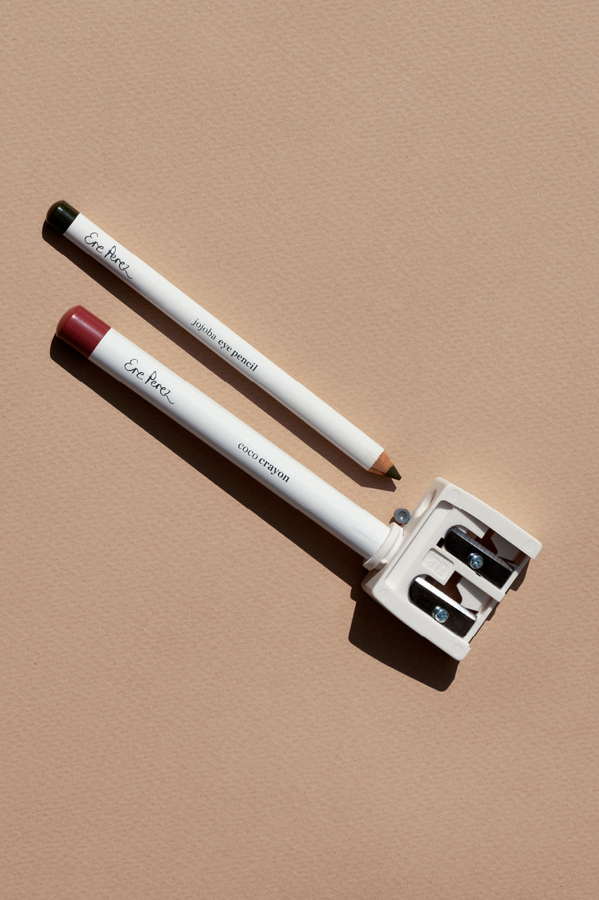 Premium Eco Duo Pencil Sharpener - Dual Hole Design for Standard & Jumbo Pencils - Perfect for Office, School & Art Supplies - Sustainable & Durable Sharpening Tool