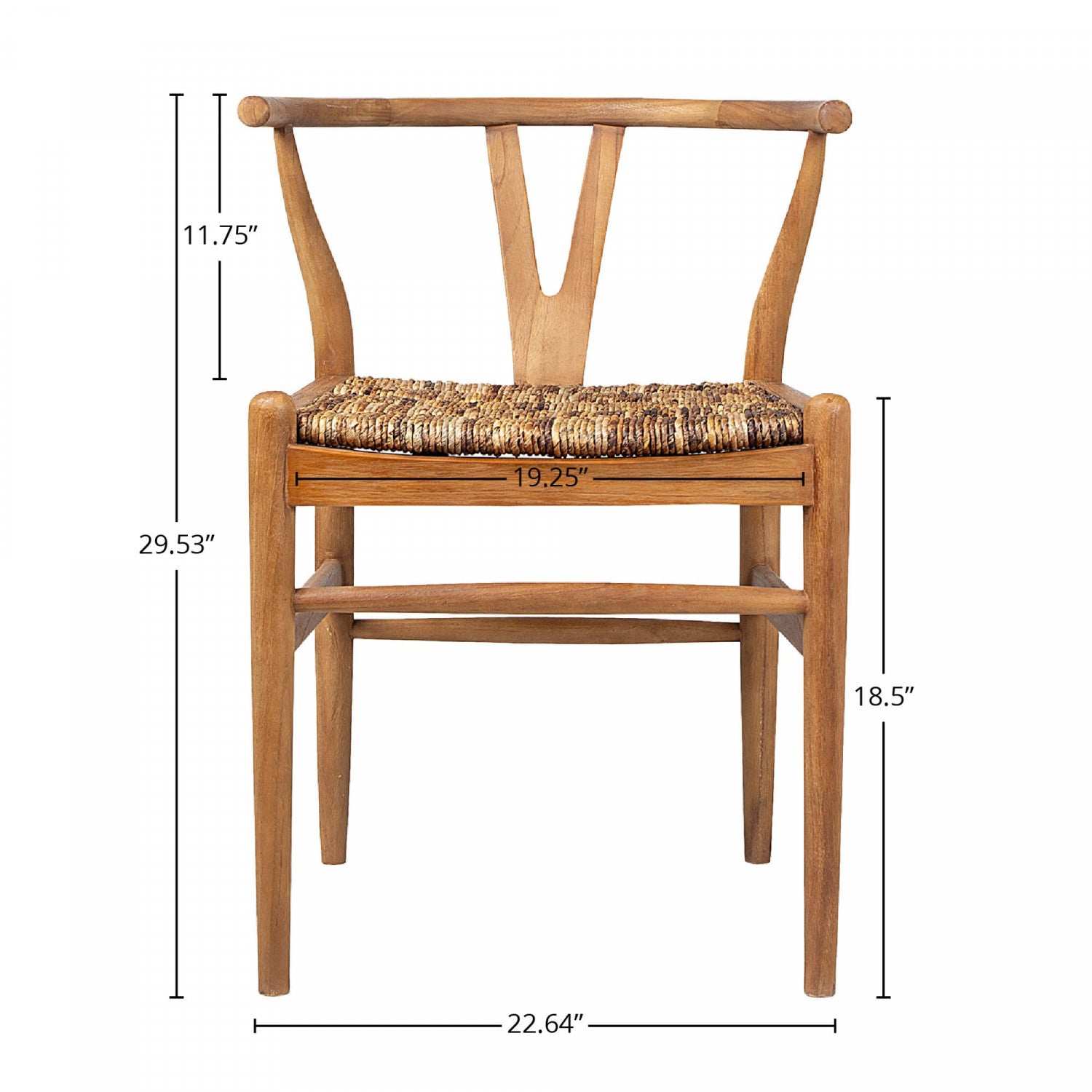Natural Bayan Caterpillar Twin Chair - Cozy Seating for Living Room, Bedroom, or Nursery - Perfect for Relaxing & Lounging
