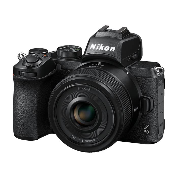 Nikon NIKKOR Z 40mm f/2 Lens with 64GB 170MB/s SD Card Bundle - Compact Prime Lens for Z-Mount Cameras, Perfect for Portraits, Street & Travel Photography