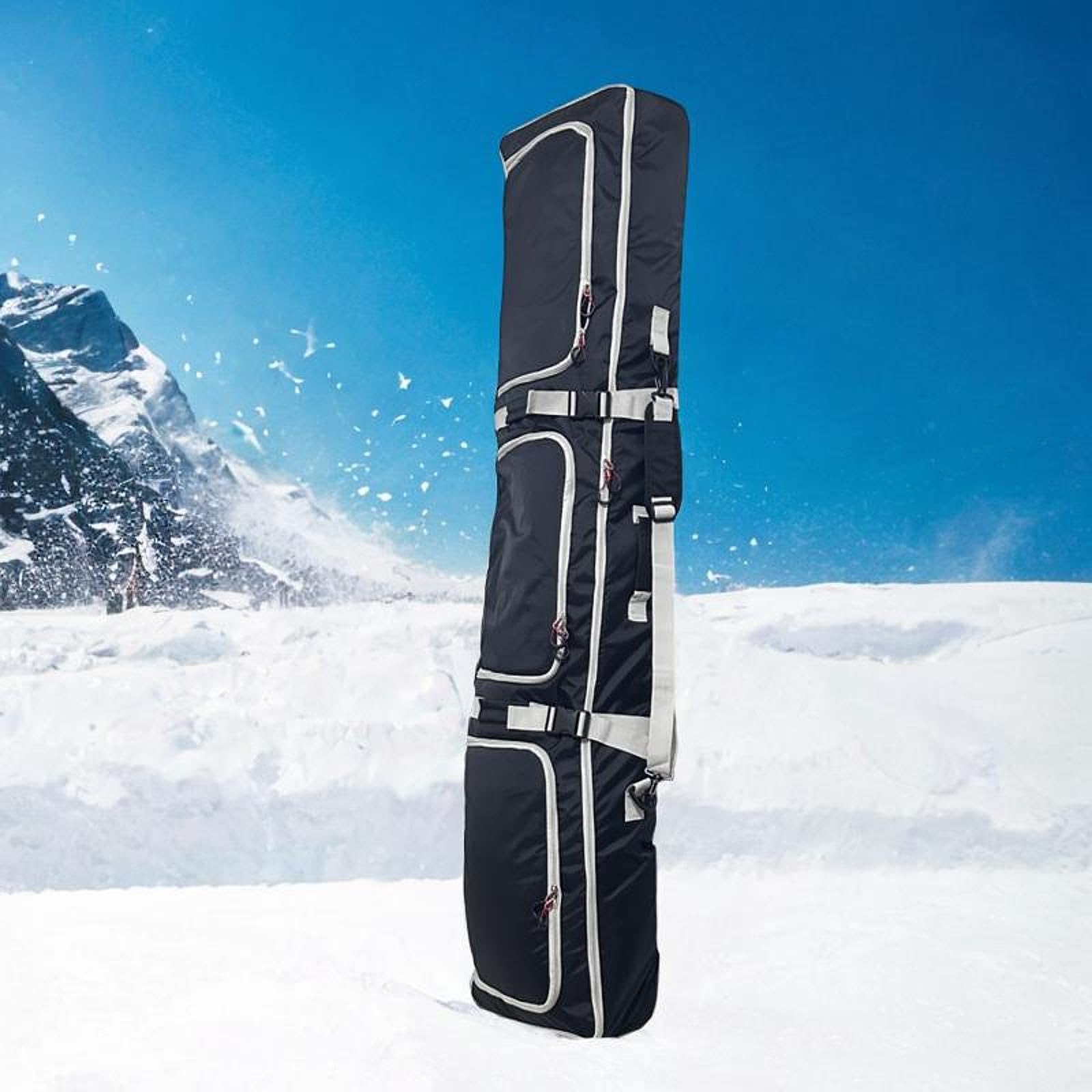 Waterproof Snowboard Bag with Wheels - Durable Ski Equipment Storage for Adults | Perfect for Snowboarding, Skiing & Outdoor Travel