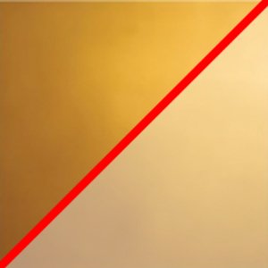 gold / transparent