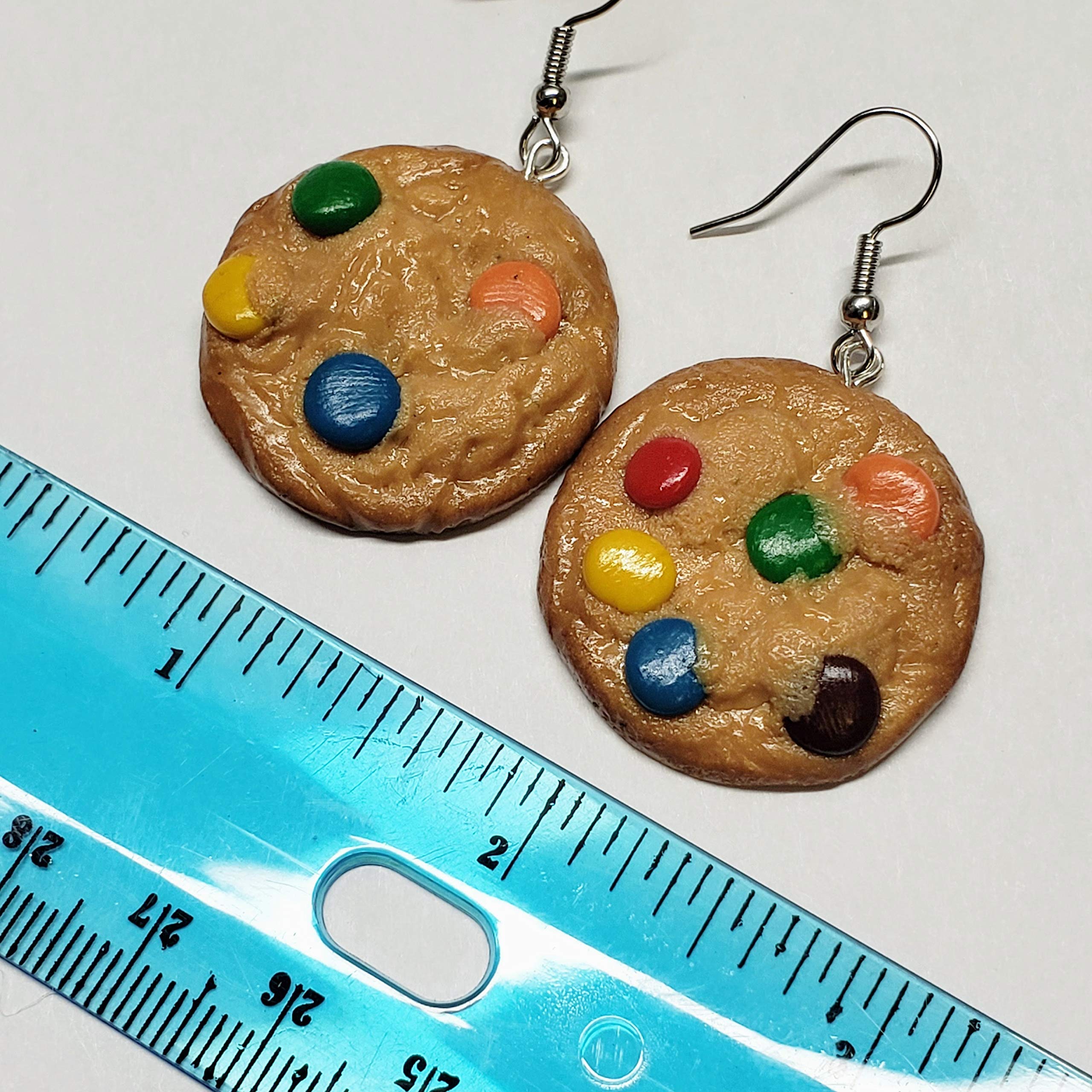 Delicious Chocolate Candy Cookie Earrings - Sweet & Fun Food Jewelry for Women - Perfect for Parties, Gifts & Everyday Fashion