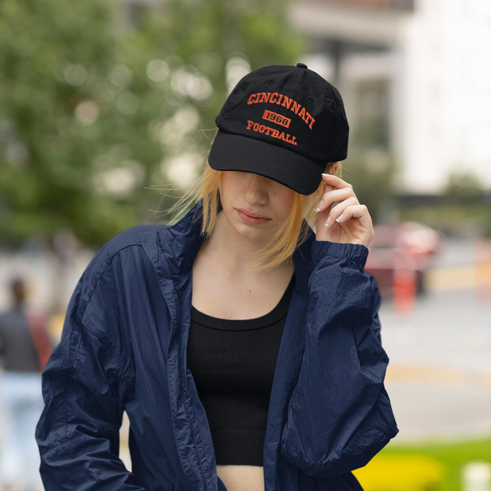Adjustable Mesh Trucker Hat for Men & Women - Embroidered Baseball Cap for Football Fans & US Cities - Perfect for Sports, Outdoor Activities & Casual Wear