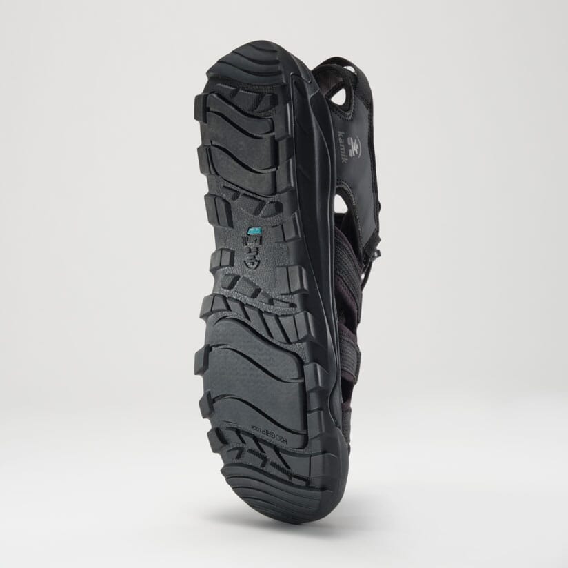 Solstice Men's Closed Toe Sandals - Comfortable & Durable Summer Shoes for Walking, Beach, and Outdoor Activities