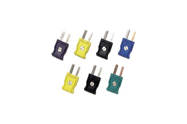 Fluke 700TC2 Mini Thermocouple Plug Kit - Type J, K, T, E, R, S (Item 620127) | Industrial Temperature Measurement for HVAC, Automotive & Laboratory Use