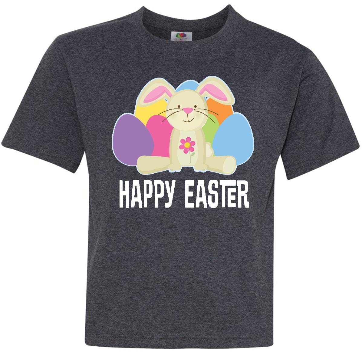 Happy Easter Bunny T-Shirt for Kids - Fun Holiday Egg Design