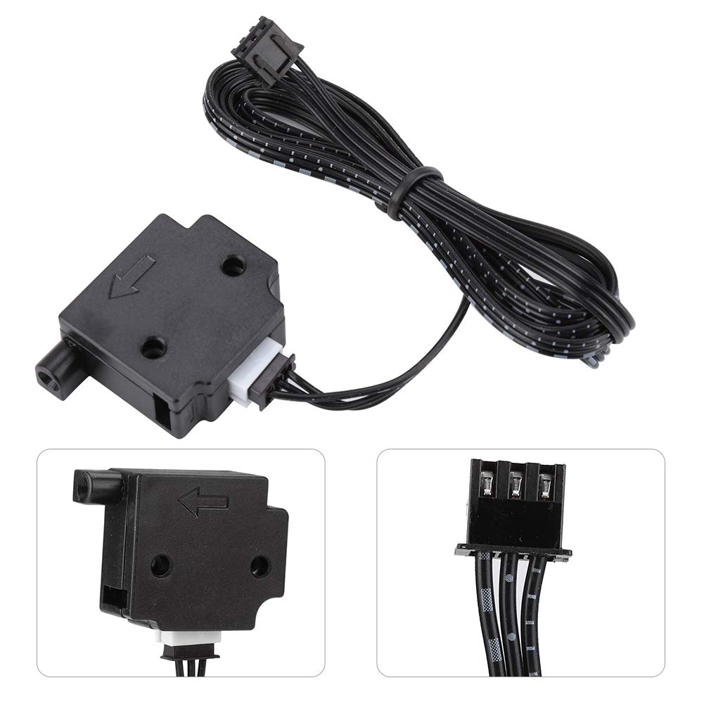 3D Printer Filament Run-Out Sensor with Break Detection - Auto Pause Monitoring Module for 3D Printing Accessories | Perfect for Continuous Printing & Preventing Failed Prints