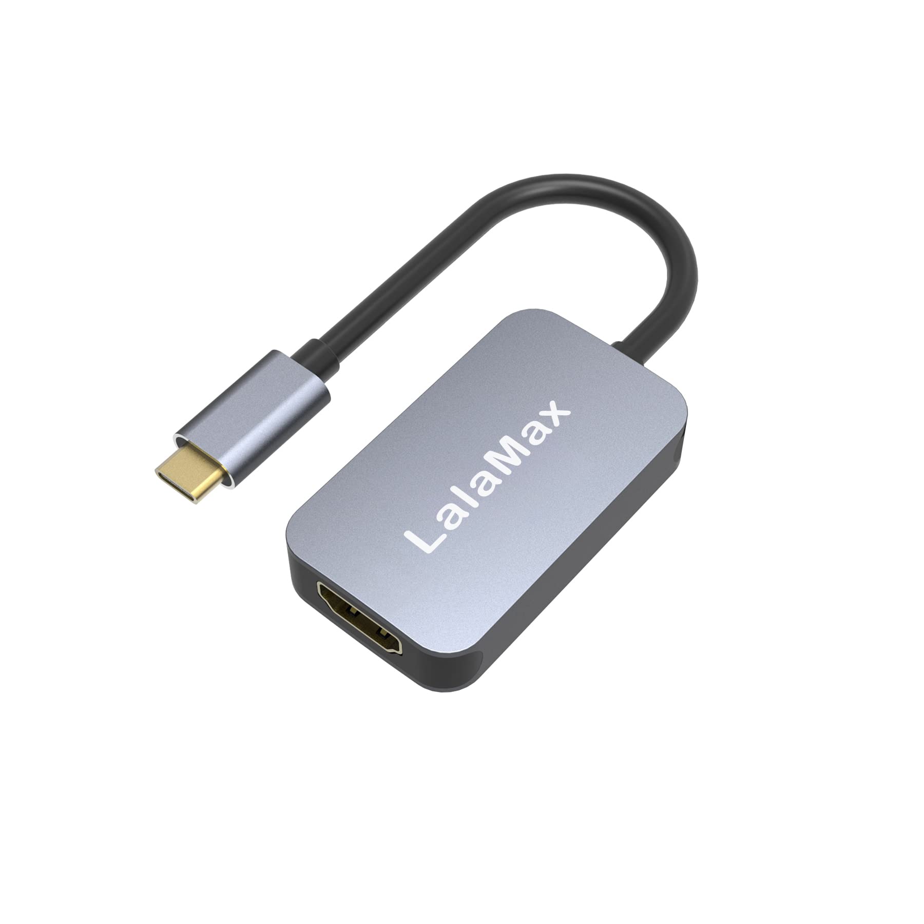 Premium USB C to HDMI Adapter 4K 60Hz - Aluminum Type-C to HDMI Converter for MacBook Pro/Air, iPad Pro, Dell XPS - Portable USB-C Hub for Home Office, Conference Presentations & 4K TV Streaming