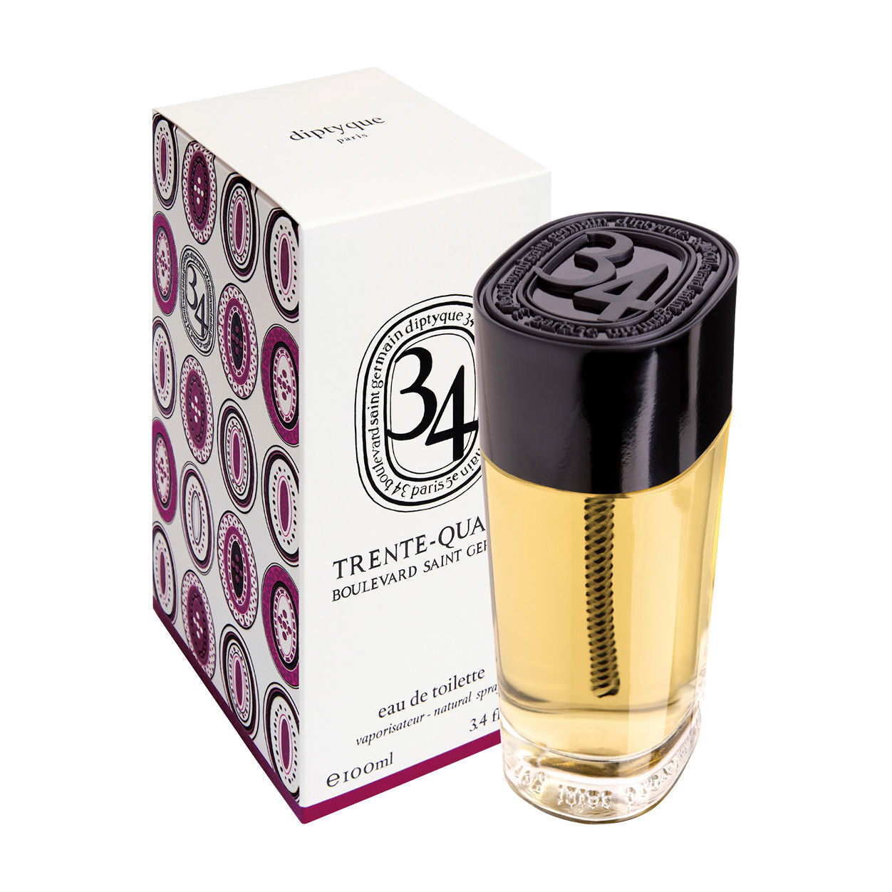 34 Boulevard Saint Germain Eau de Toilette Spray for Women - Fresh Floral Scent Perfume for Day & Night Wear, Office & Date Nights
