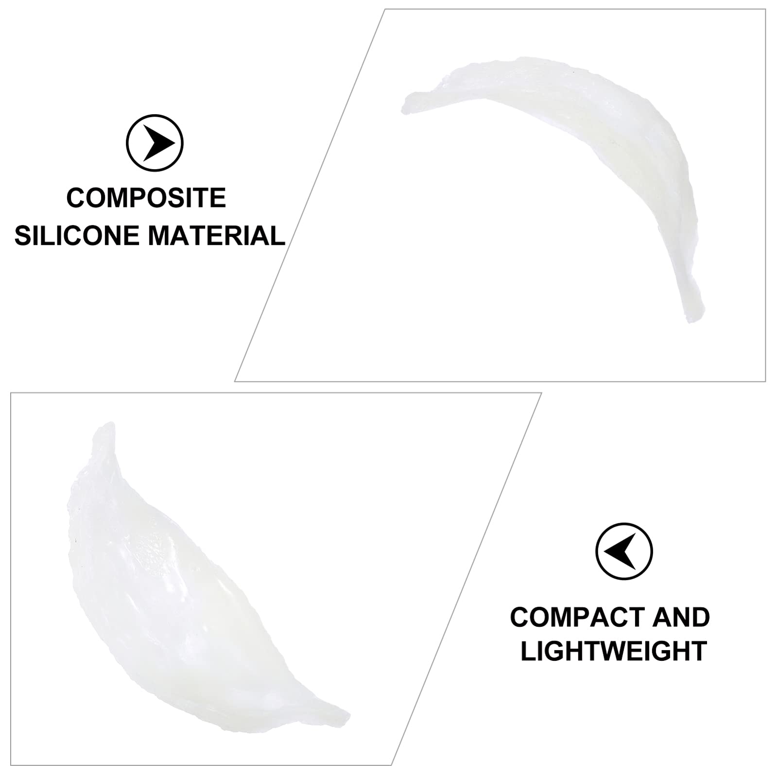 4pcs Realistic Bird's Nest Silicone Molds for DIY Crafts - 9.4CM White Cubilose Shape Molds | Perfect for Cake Decorating, Soap Making & Resin Art Projects