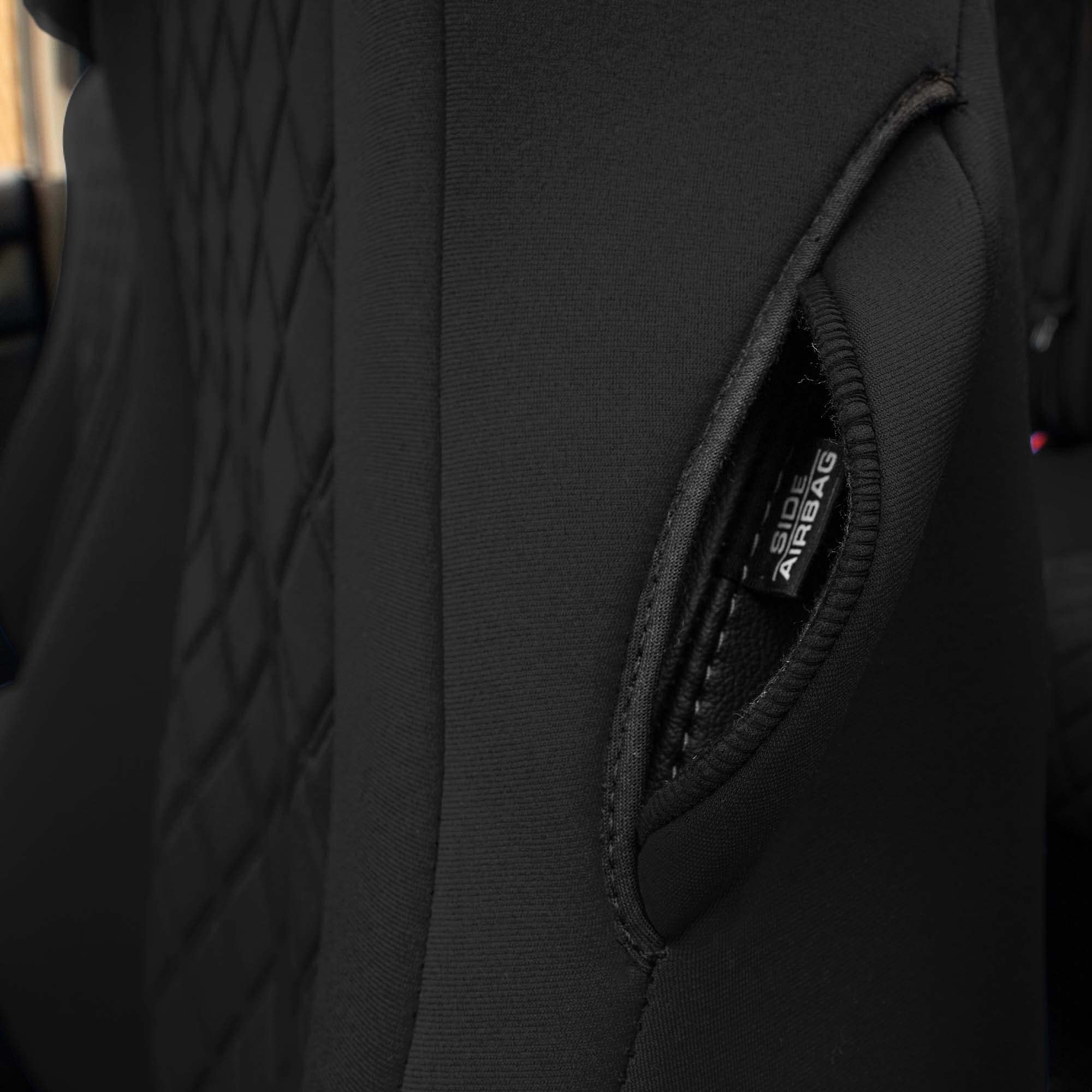 Custom Fit Neoprene Seat Covers for 2018-2022 Honda Accord (Touring/Sport/EX Models) - Waterproof Black Rear Seat Covers | Durable Car Accessories for Daily Commute & Road Trips