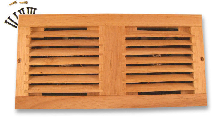 Dual 120mm Oak Vent Cabinet Fan Grill - Premium Cooling Solution for PC Cases & Server Racks | Perfect for Gaming Setups & Home Offices