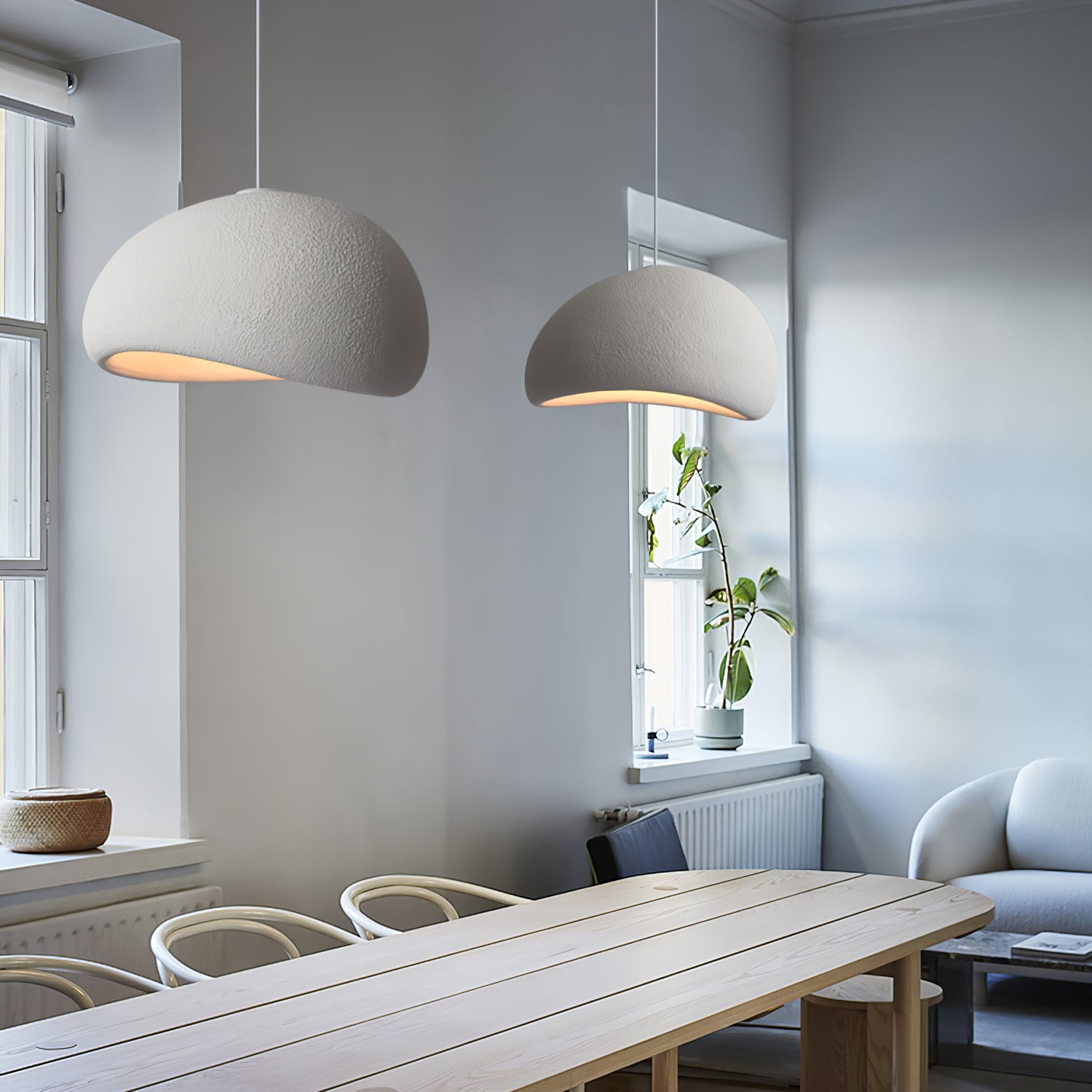 Modern Cloud Pendant Light Fixture - Stylish Hanging Ceiling Lamp for Living Room, Bedroom & Dining Area - Perfect for Home Decor and Ambient Lighting