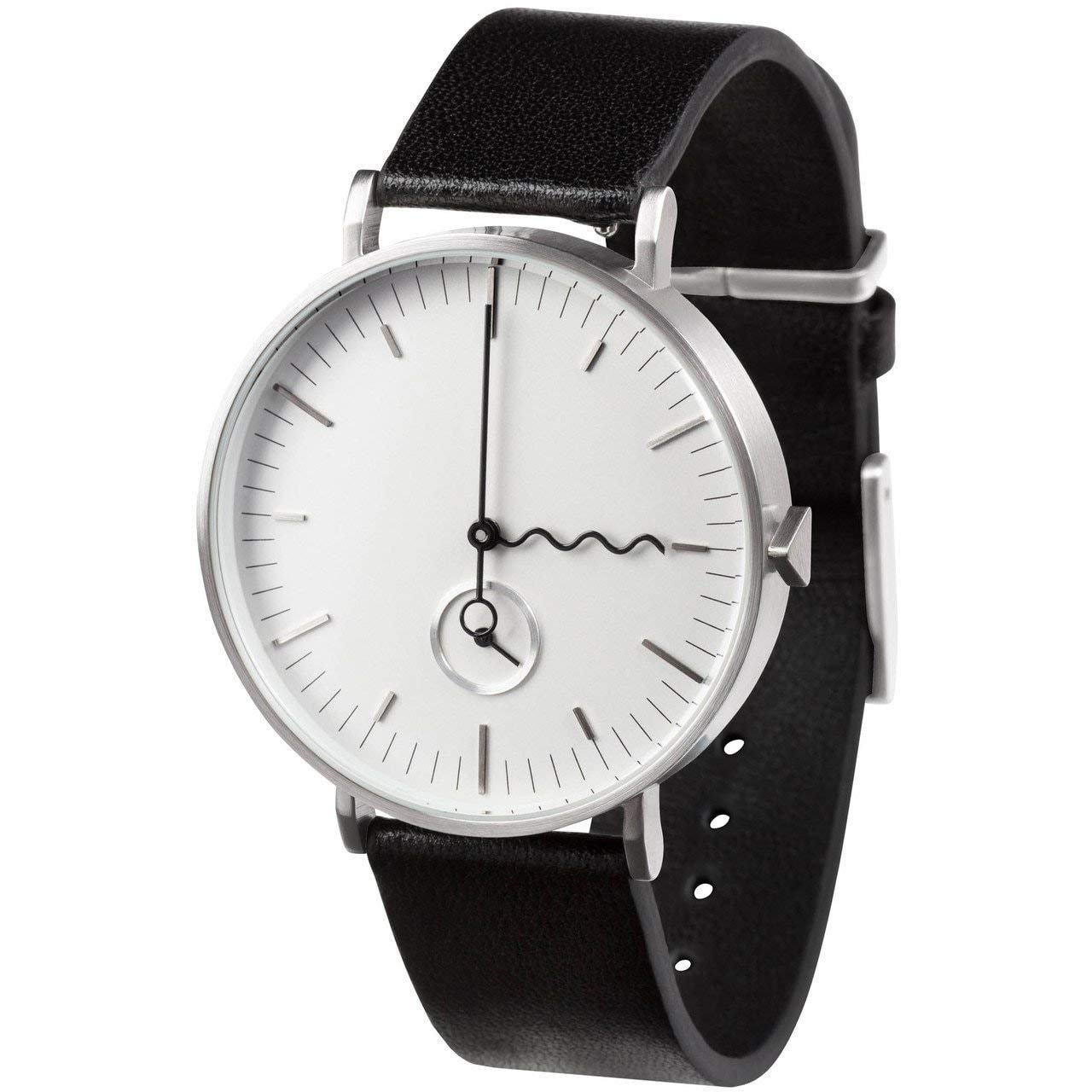 AARK Collective Tide Neu Watch - Silver Stainless Steel Minimalist Watch for Men & Women | Perfect for Casual, Office & Everyday Wear