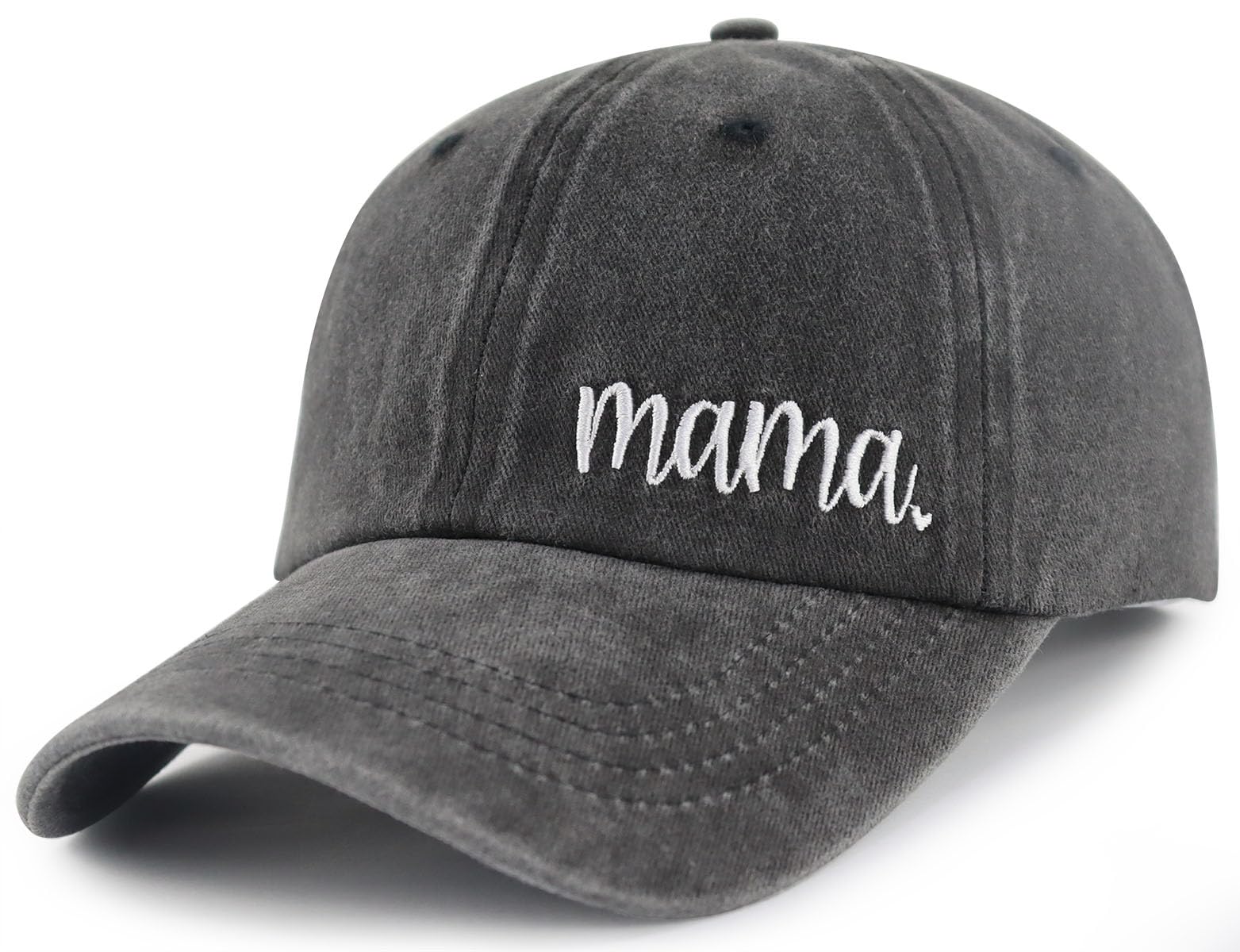 Funny Embroidered Mama Hat for Women - Adjustable Cotton Baseball Cap - Perfect Mother's Day Gift for Mom, Birthday, or Everyday Wear
