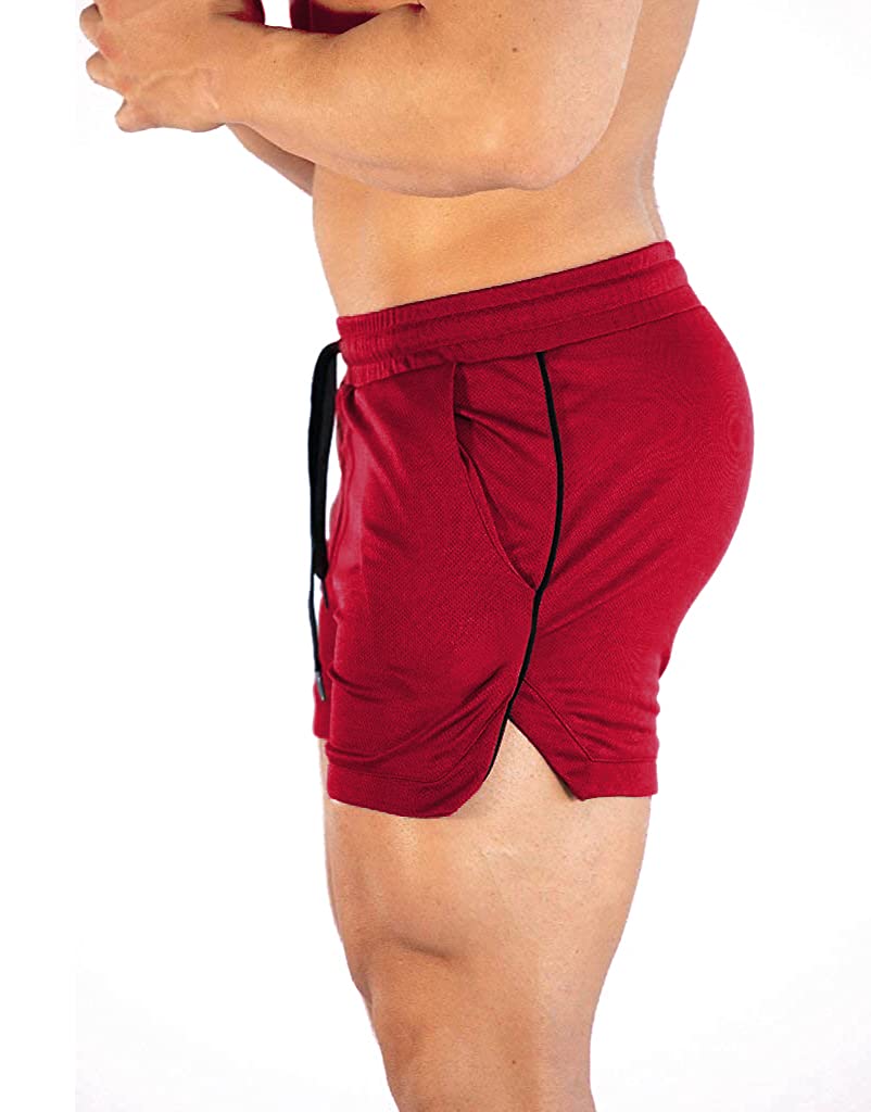 EVERWORTH Men's 5 Inch Inseam Athletic Shorts - Gym Workout, Running, Bodybuilding & Casual Wear - Lightweight Quick-Dry Sports Shorts for Training, Jogging and Everyday Comfort