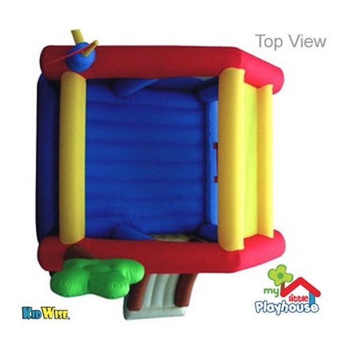 KidWise My Little Playhouse Bouncer - Indoor & Outdoor Toddler Jumping Toy for Kids Ages 2-5 | Fun Playhouse Bouncer Castle for Backyard, Birthday Parties & Playtime