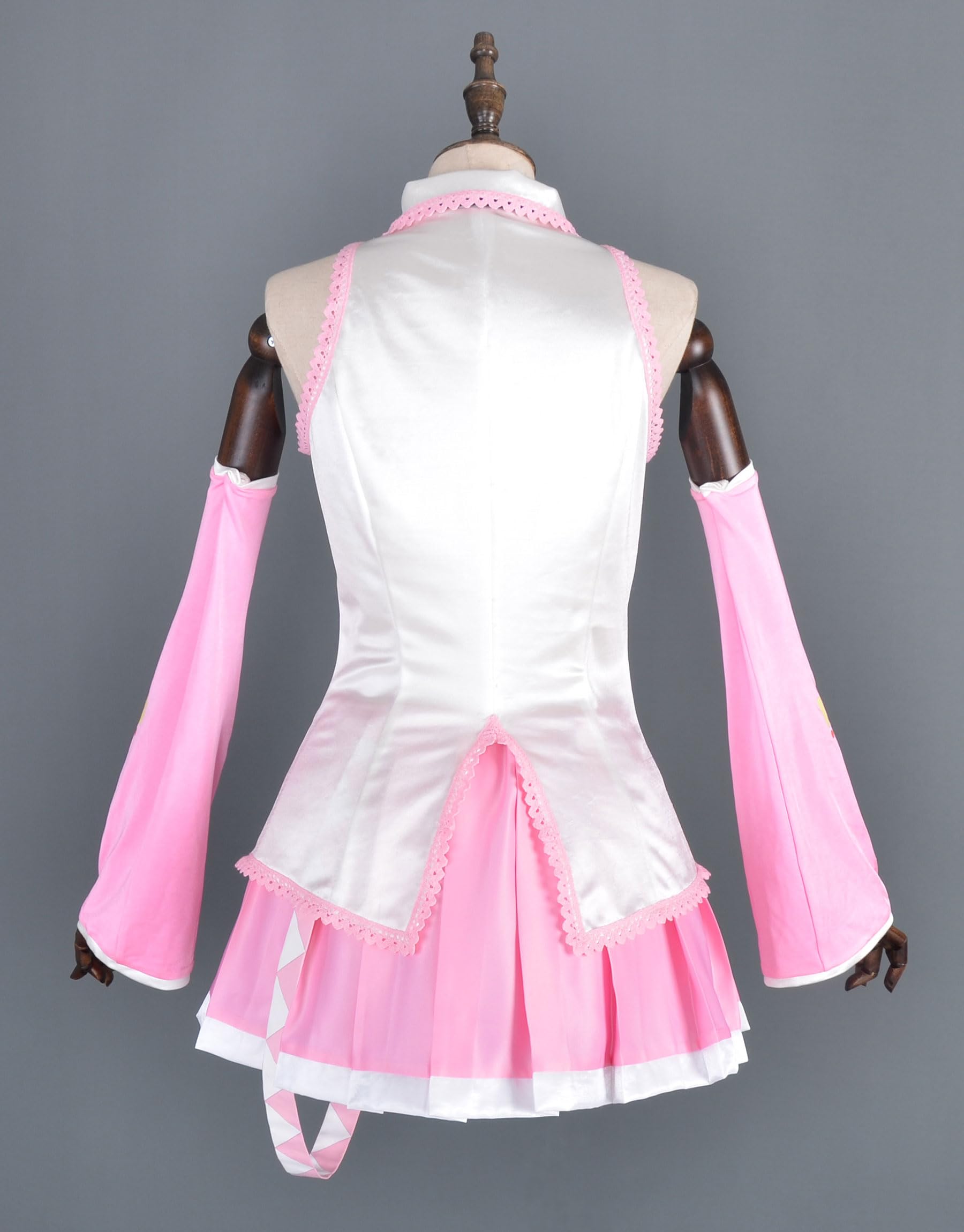 Haikyuu Anime Pink Cosplay Dress for Women - Complete Set with Socks & Hair Pins | Halloween Costume, Anime Convention Outfit, Cosplay Party Dress