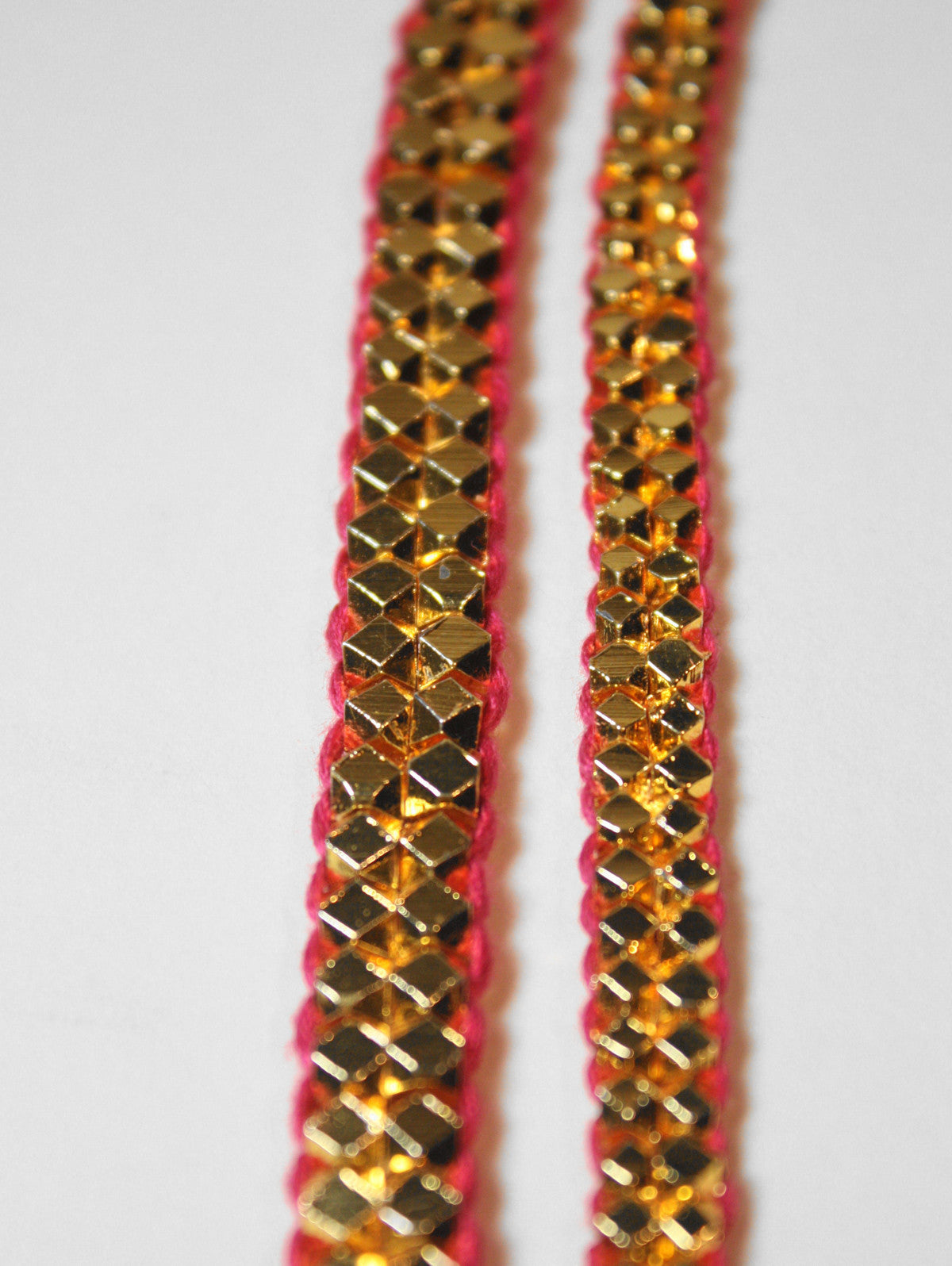 Aurora Gold Plated Bracelet for Women - Elegant Fuchsia Cuff Bangle, Perfect for Parties, Weddings & Everyday Wear