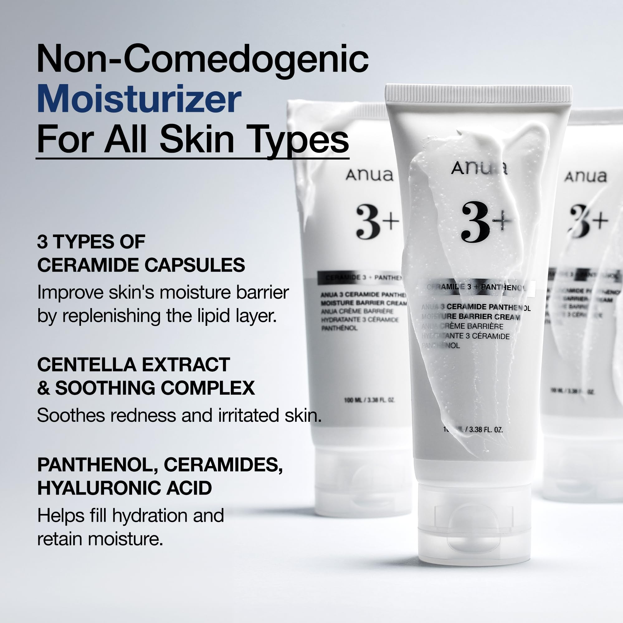 Anua Essential Daily Moisturizing Duo - Niacinamide & Tranexamic Acid Serum with Ceramide Panthenol Cream | Hydrating Face Moisturizer for Dry & Sensitive Skin | Non-Comedogenic Korean Skincare Set with Vitamin B12 | Perfect for Morning & Night Routine, Travel Skincare Kit