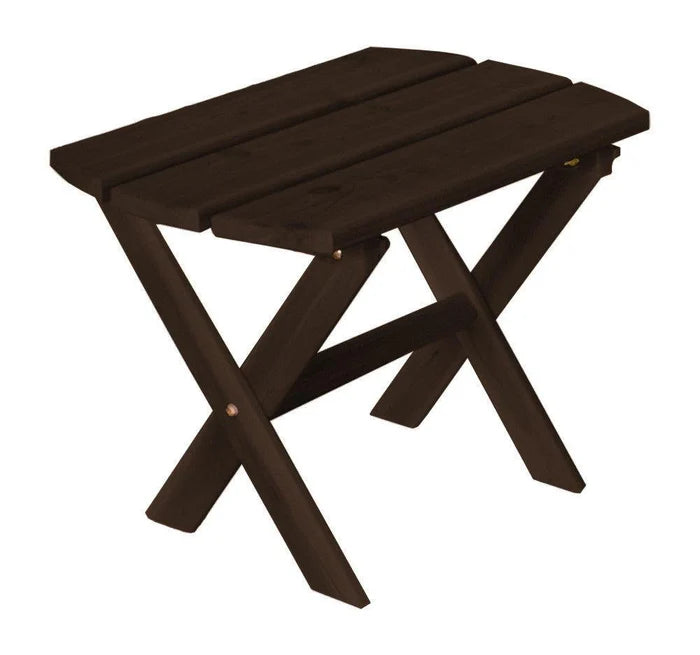Regallion Folding End Table & Coffee Table - Portable Side Table for Small Spaces, Outdoor, Camping & Home Decor - Lightweight & Space-Saving Design