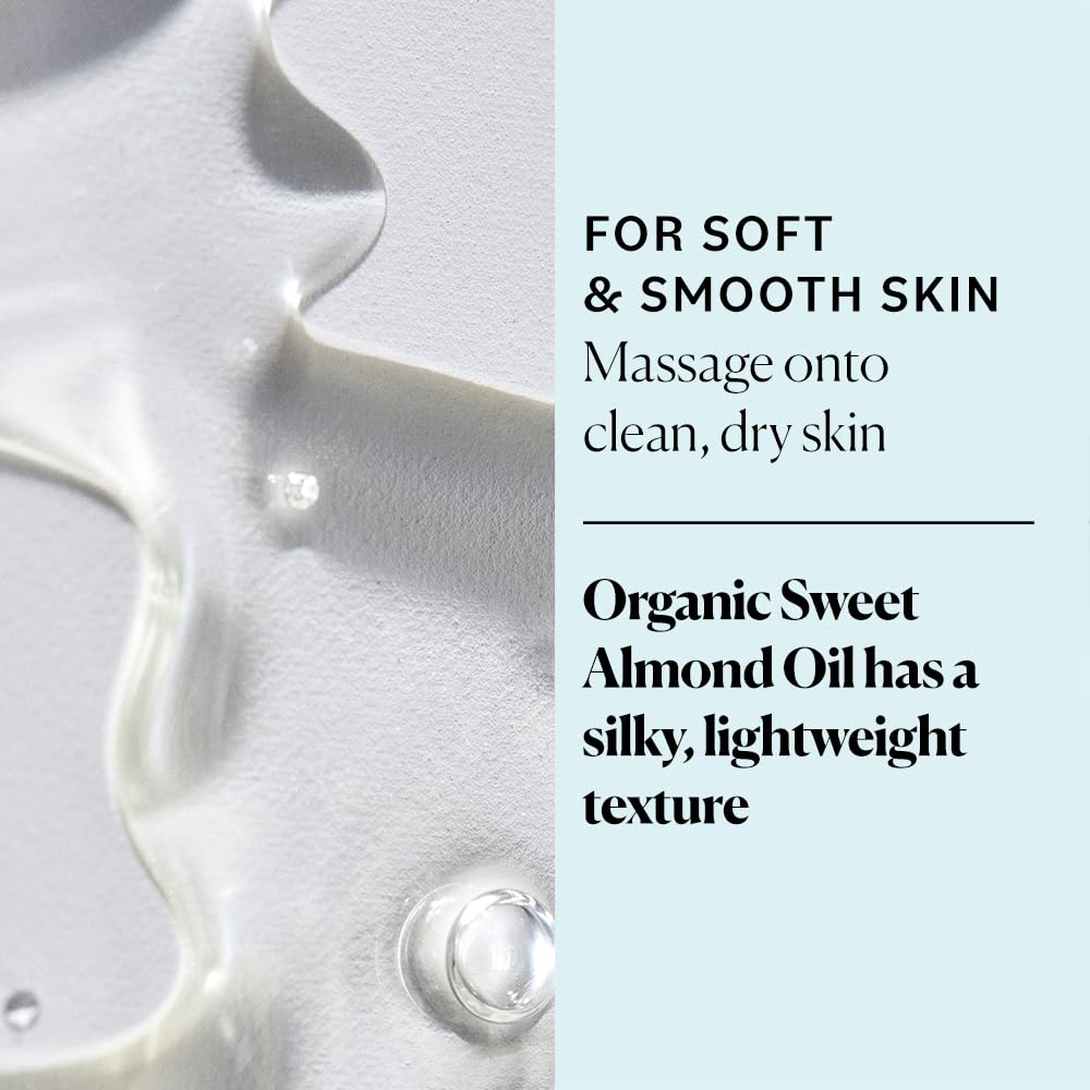 Sky Organics Sweet Almond Oil & Shea Butter - 100% Pure Natural Moisturizer for Skin & Hair Care - Perfect for Massage, DIY Beauty Recipes & Dry Skin Relief
