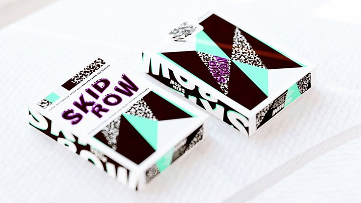 Skid Row Playing Cards - Premium Poker Cards for Games, Magic Tricks & Collectibles | Perfect for Poker Nights, Cardistry & Gifts