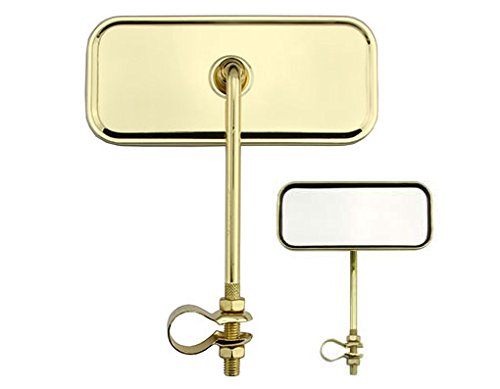 Lowrider Rectangle Mirror All Gold - Stylish Home Decor for Living Room, Bedroom, or Bathroom