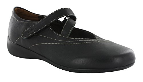 Black Smooth Leather
