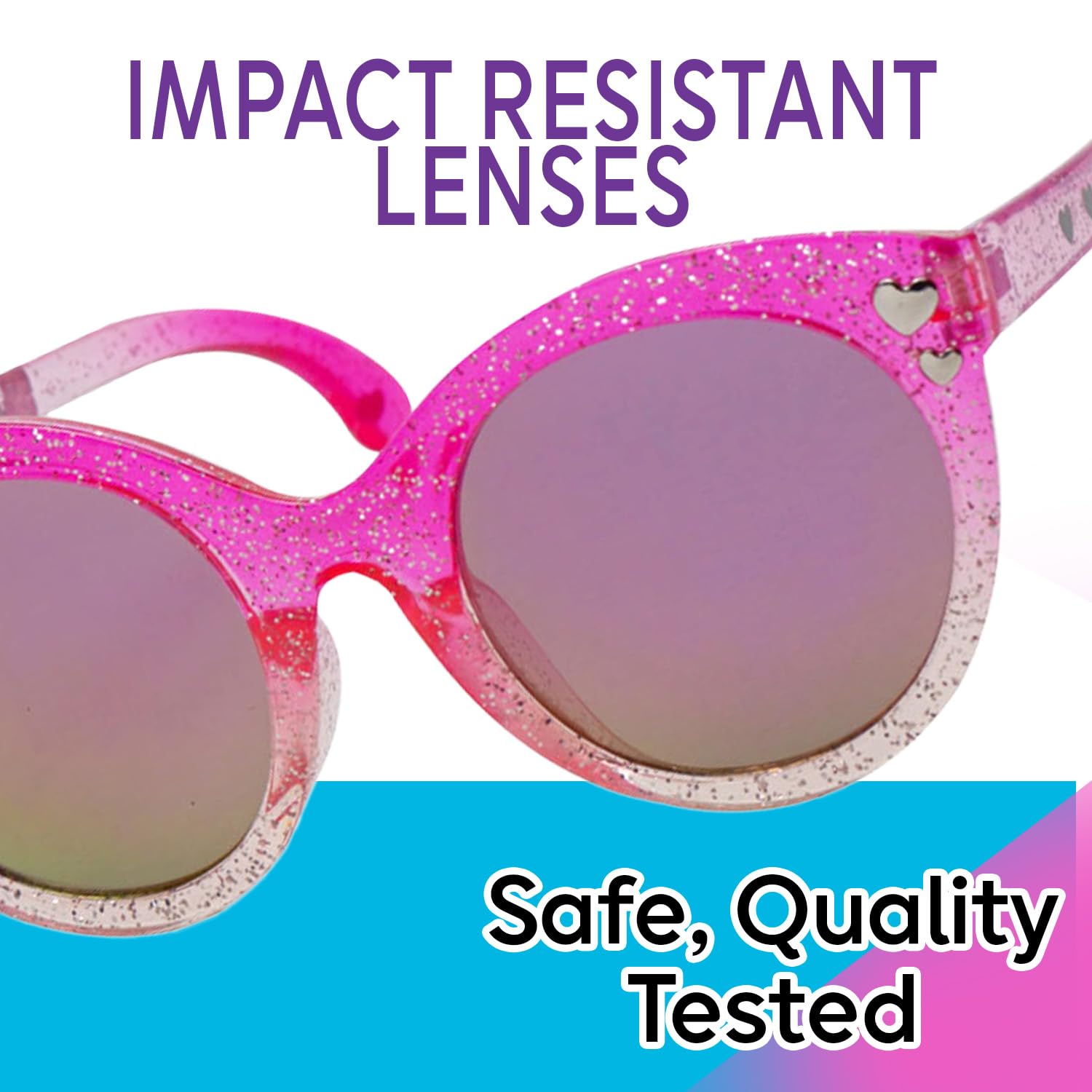 **Barbie Kids Sunglasses for Girls - Stylish, Comfortable & UV-Protective - Officially Licensed - Perfect for Outdoor Play, Beach & Summer Fashion**
