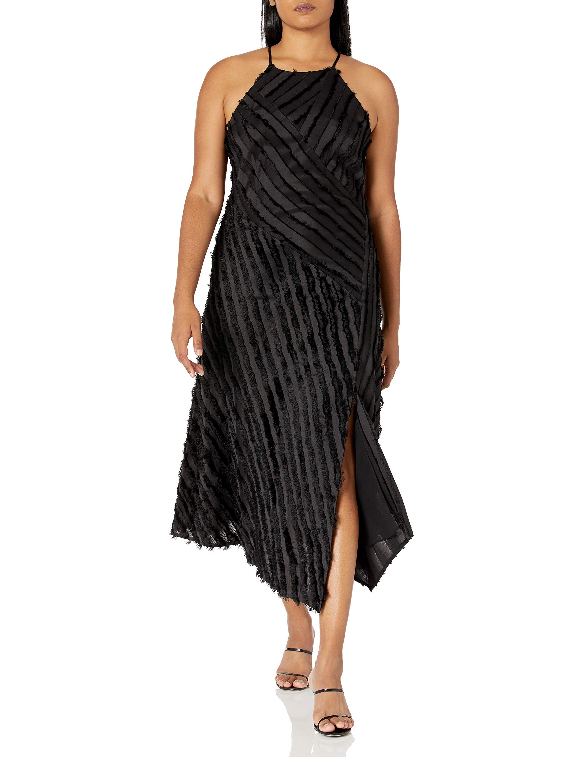 Rebecca Taylor Women's Floral Wrap Dress - Elegant V-Neck Midi Dress for Office, Date Night & Special Occasions