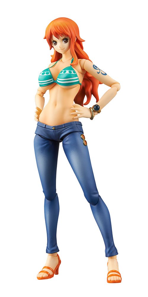 Megahouse One Piece Nami Variable Action Hero Figure - Anime Collectible for Display & Gifts - Perfect for Fans, Home Decor, and Office Showcase