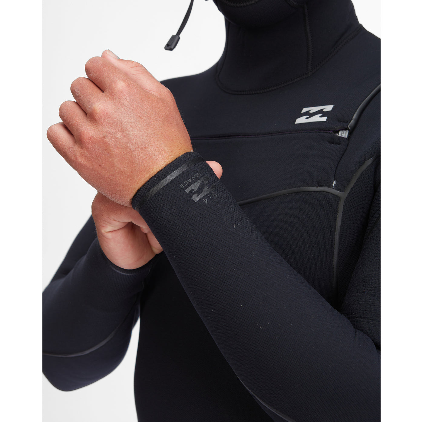5/4mm Men's Billabong Furnace Hooded Wetsuit - Premium Neoprene Surfing & Diving Suit for Cold Water Adventures