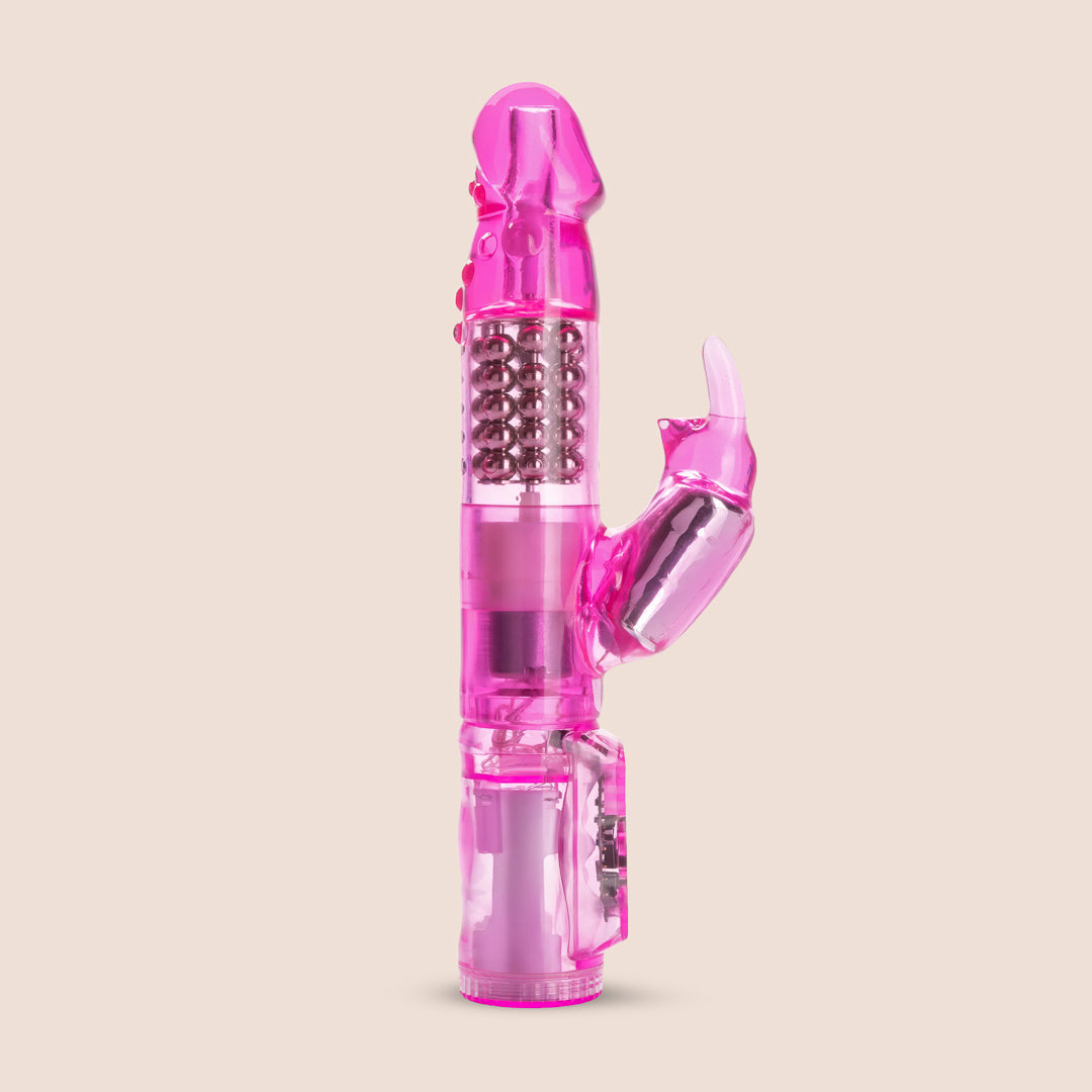 Jack Rabbit® Waterproof Vibrating Massager - 3 Rows of Rotating Beads for Deep Tissue Relaxation | Perfect for Muscle Pain Relief, Stress Reduction & Couples Intimacy