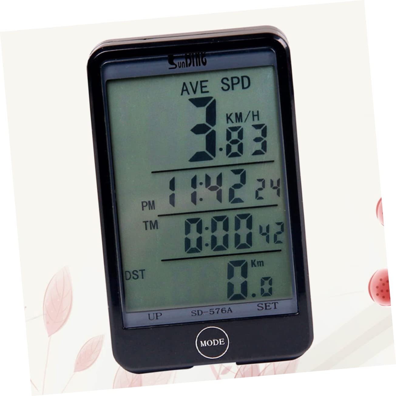 Mipcase 2-Pack Bike Odometer & Cycling Computer with Cadence Monitor - Wireless Bicycle Speedometer for Indoor Exercise & Outdoor Training - Perfect for Spin Bikes, Road Bikes, and Stationary Workouts