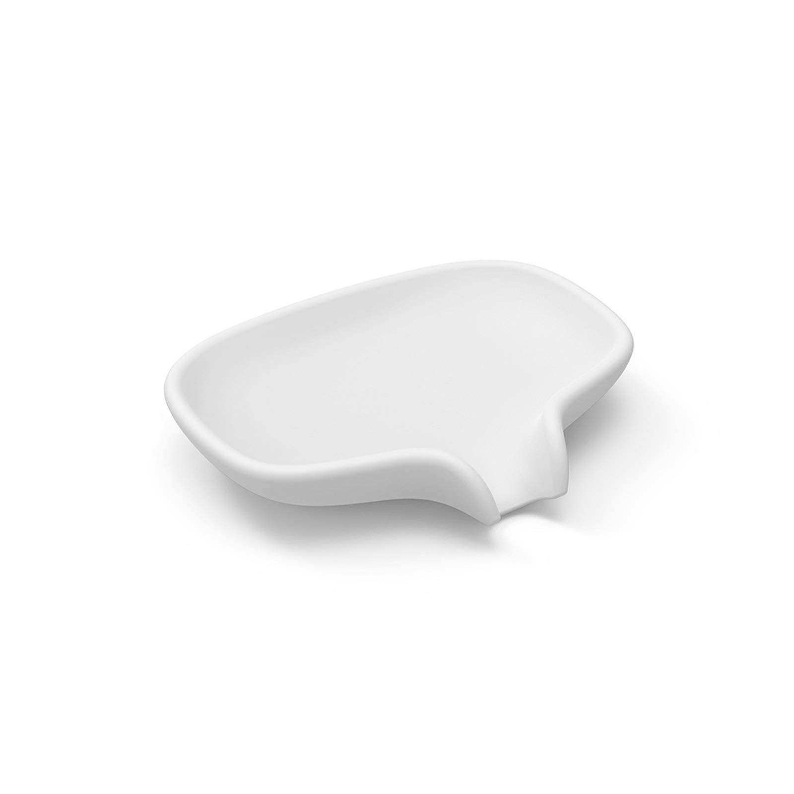 Silicone Soap Holder - Multi-Functional Bathroom Soap Dish for Countertop, Shower & Sink - Non-Slip, Drainable Design in Gray, Blue, Black, White - Perfect for Bathroom, Kitchen & Travel Essentials