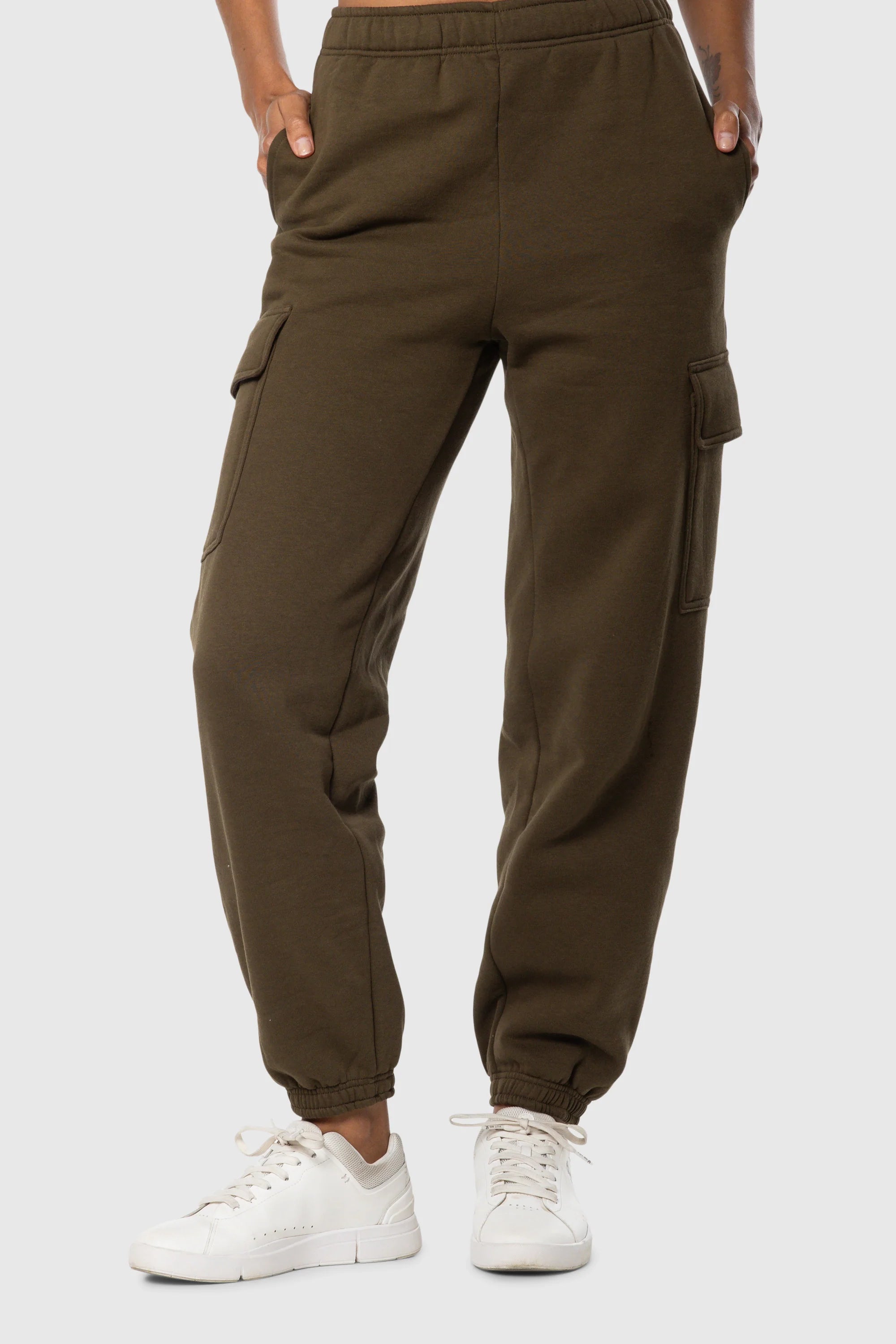 Men's Cargo Sweatpants with Pockets - Athletic Jogger Pants for Gym, Running & Casual Wear - Grey Workout Pants for Men