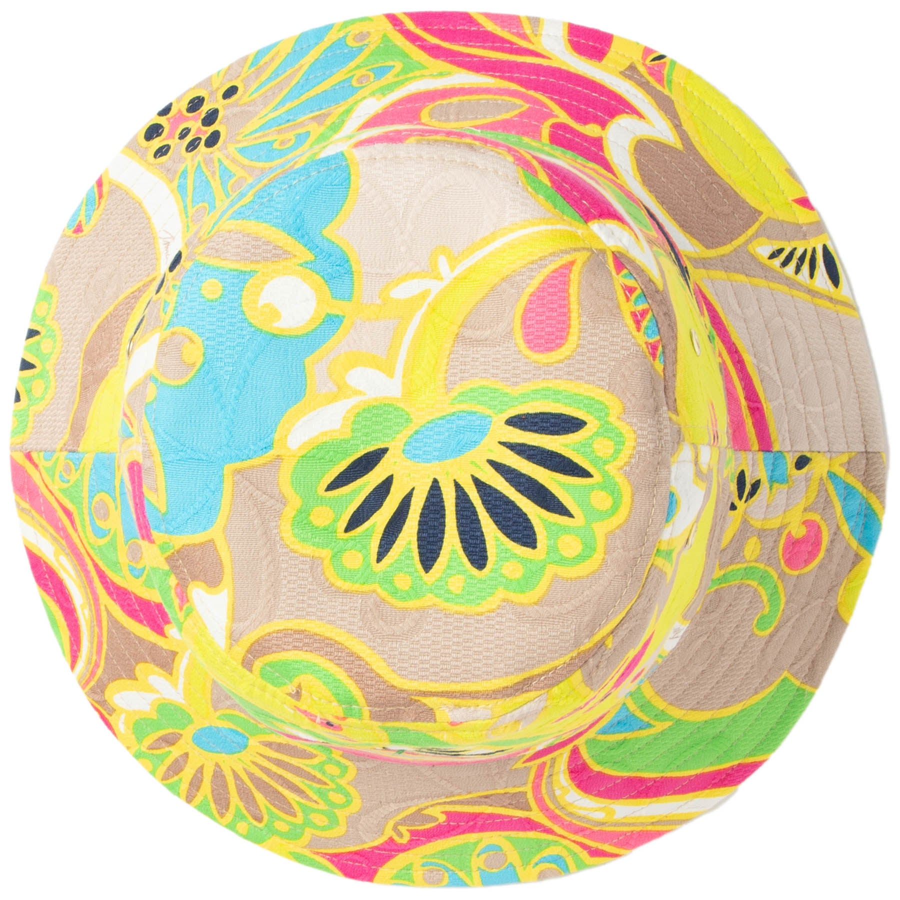 Trina Turk Stylish Fabric Bucket Hat for Women & Men - Summer Sun Protection, Outdoor Activities & Beach Vacations