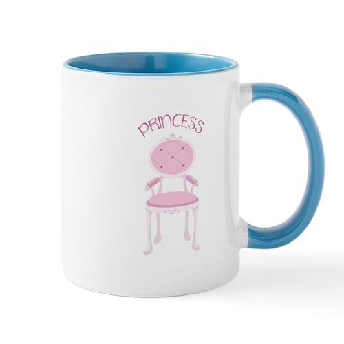White/Blue Inside - PRINCESS Mugs