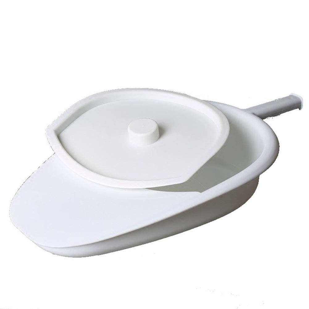 Bedside Commode for Elderly & Disabled - Portable Toilet with Handles & Safety Cover - Supports 100kg - Ideal for Home Use, Post-Surgery Recovery & Pregnancy Care
