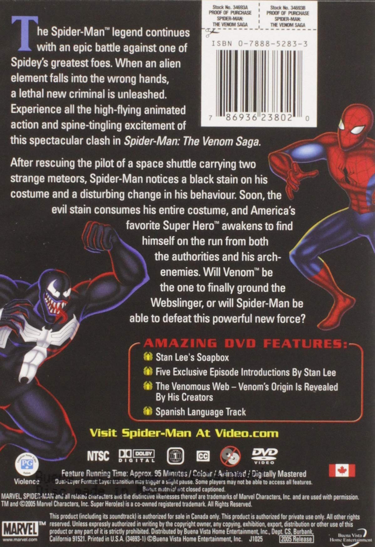 Spider-Man: The Venom Saga - Official Marvel Comics Graphic Novel | Superhero Action Adventure Story | Perfect for Marvel Fans & Comic Book Collectors | Great Gift for Birthday, Christmas & Superhero Enthusiasts