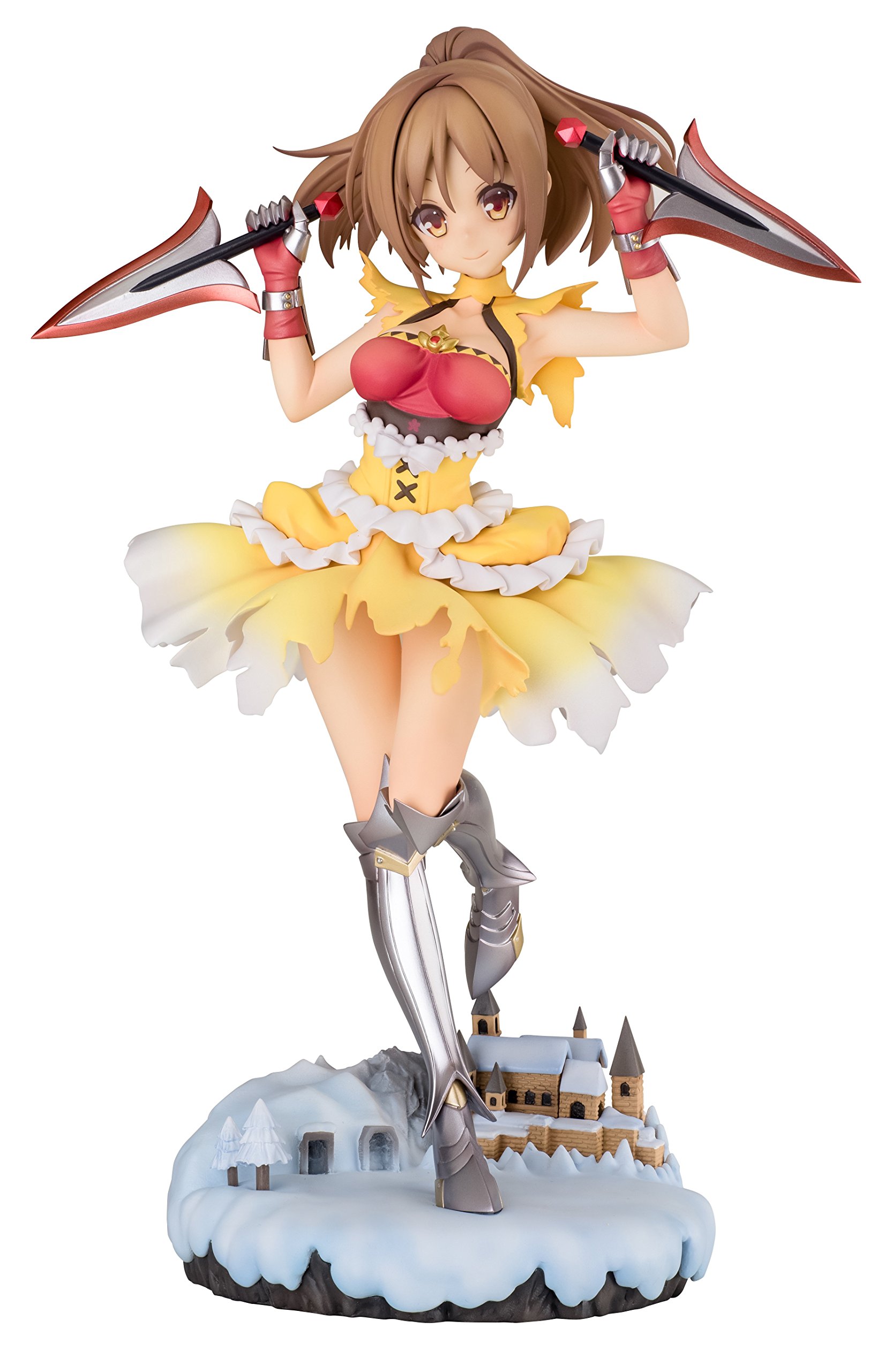Flower Knight Girl Oncidium 1/7 Scale PVC Anime Figure - Perfect for Collectors, Display & Anime Enthusiasts