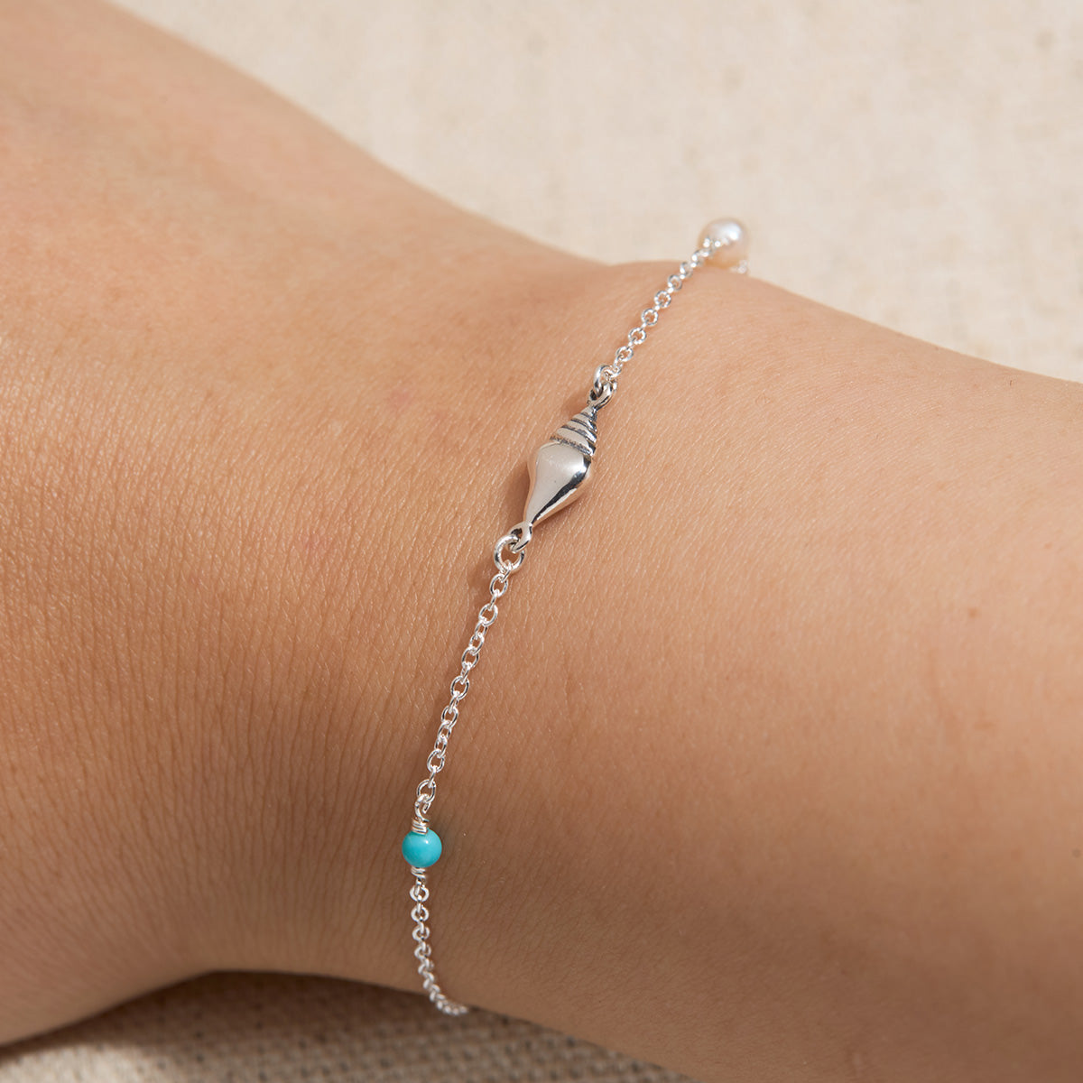 Santorini Bracelet for Women - Elegant Beaded Boho Bracelet with Adjustable Closure - Perfect for Beach, Vacation, and Summer Outfits