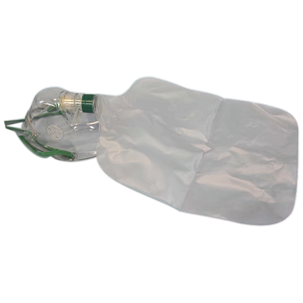 Non-Rebreather Oxygen Mask for Kids - Medical-Grade Child Oxygen Mask with Reservoir Bag - Ideal for Emergency Use, First Aid, and Pediatric Care