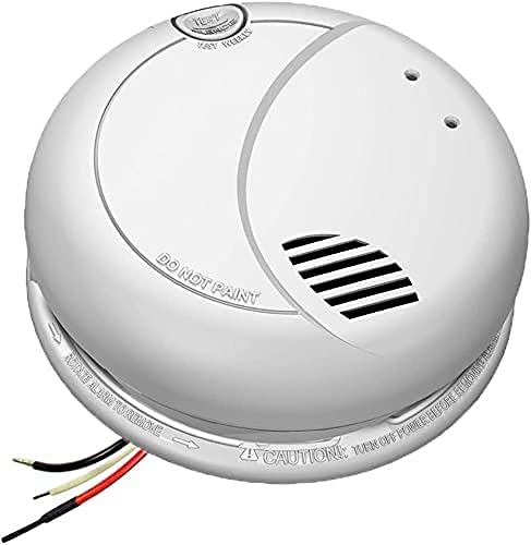 Jovision USA HD 1080P WiFi Smoke Detector Hidden Camera - Wireless Spy Cam with Night Vision & Motion Detection (16GB) for Home Security, Baby Monitor & Office Surveillance