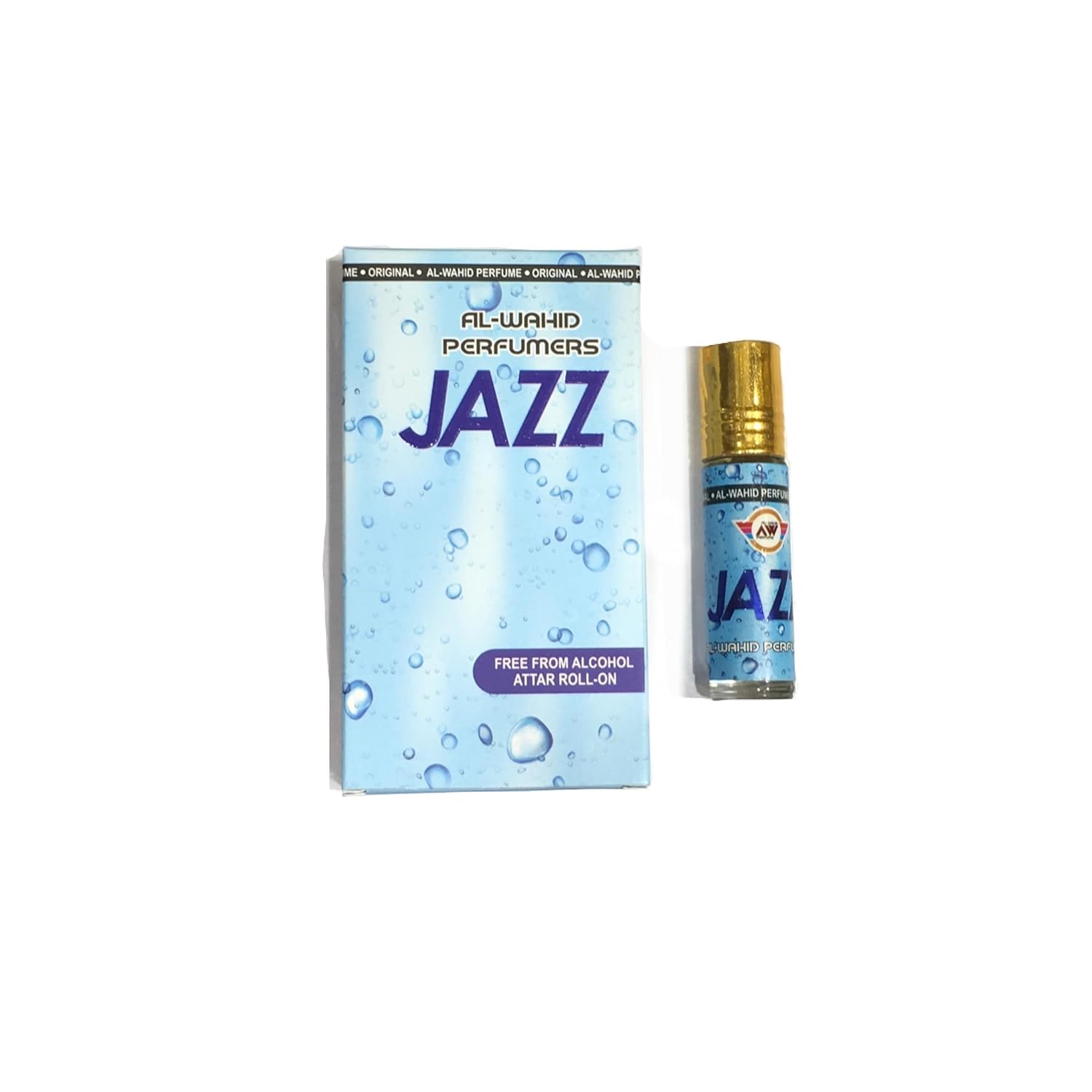 Al-Wahid Jazz Attar - 6ml Long Lasting Premium Unisex Perfume Oil, Alcohol-Free Fragrance for Men & Women | Perfect for Daily Wear, Special Occasions & Gift Giving