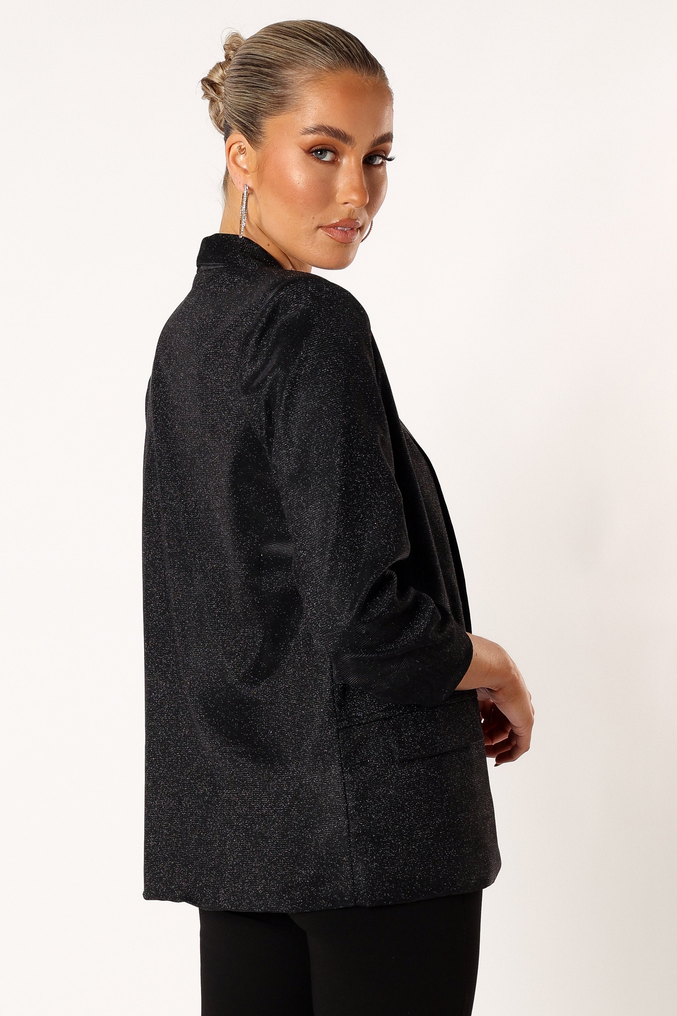 Stylish Gemma Blazer in Black - Women's Fashion Blazer for Office, Business Meetings & Special Occasions