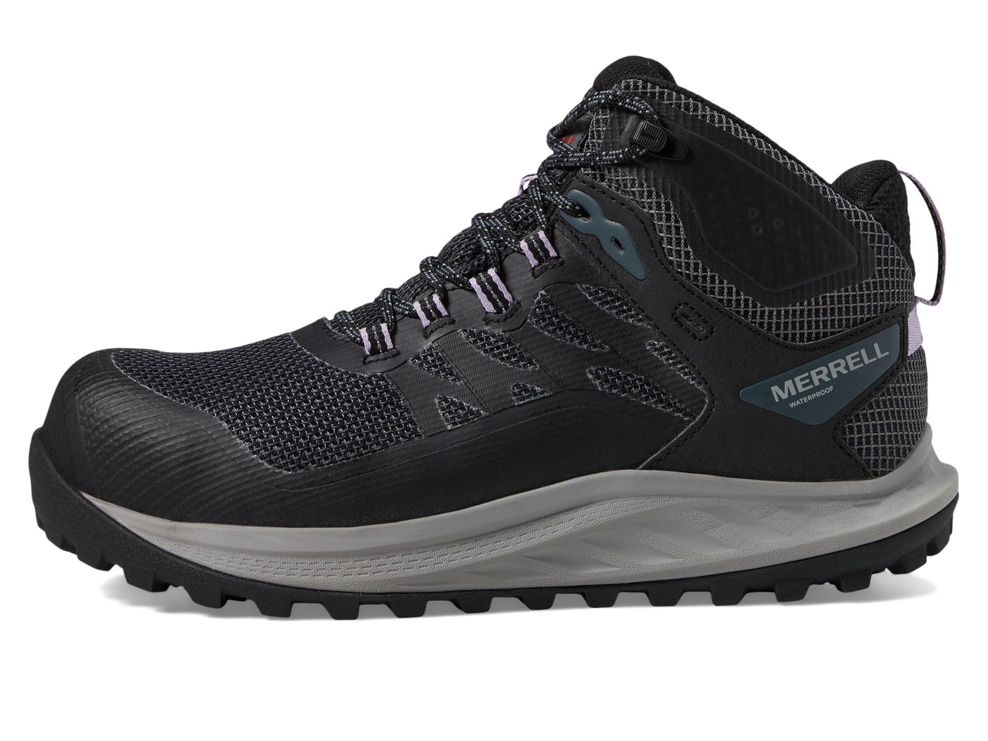 Merrell Women's Antora 3 Mid Waterproof Hiking Boots with Carbon Fiber Construction - Lightweight & Durable for Outdoor Adventures, Trail Walking & Winter Trekking