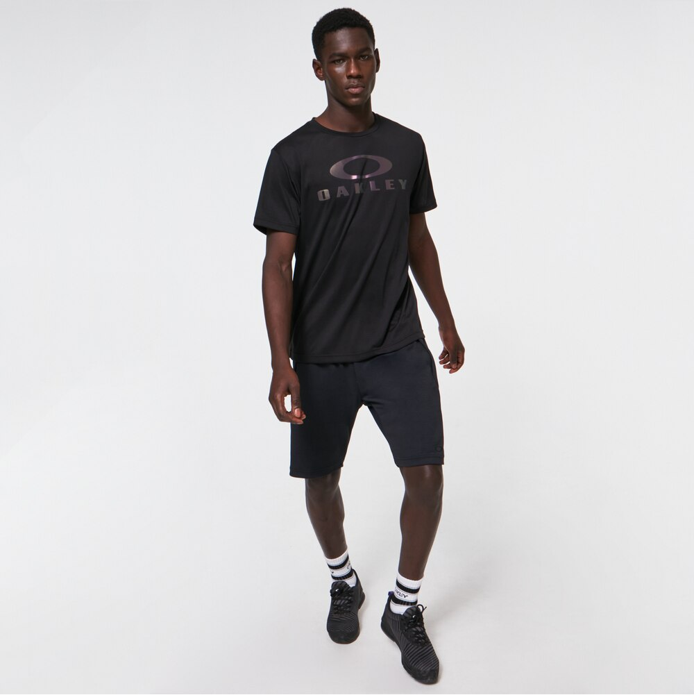 Oakley Men's Enhance QD SS Tee SCI O Bark 11.0 - Performance Blackout T-Shirt for Running, Gym & Outdoor Activities