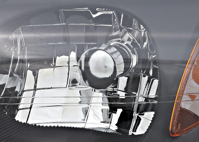 Chevrolet Chevy Impala Headlights Replacement Set - Halogen Headlamps for Driver & Passenger Side (2000-2004) | Perfect for Night Driving & Auto Restoration Projects